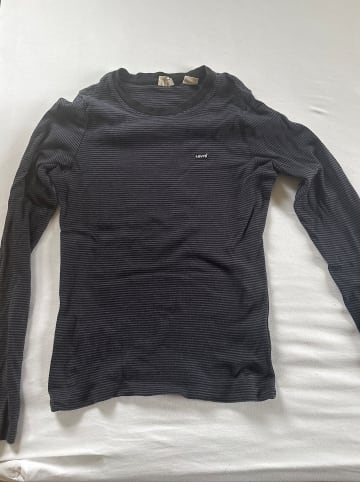 Levi´s Longsleeve "LS Baby" in Anthrazit/ Schwarz