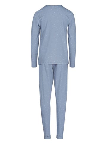 Skiny Pyjama in Blaugrau