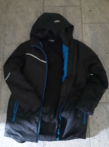 cmp Ski-/ Snowboardjacke in Schwarz/ Blau