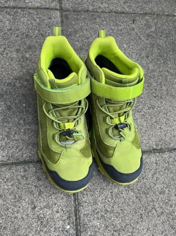 Trollkids Wanderboots "Tronfjell Hiker Mid" in Grün