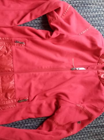 Poivre Blanc Fleecejacke in Rot