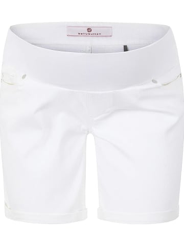 bellybutton Umstandsjeansshorts in Weiß