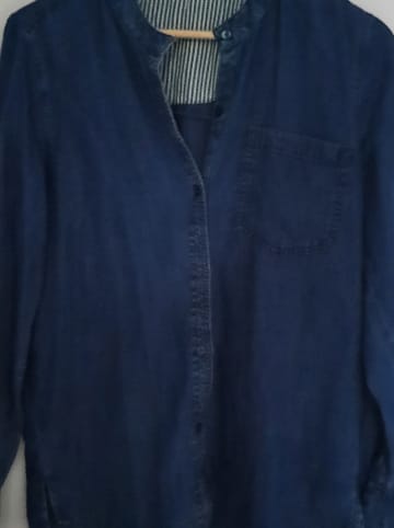 ESPRIT Jeansbluse in Blau