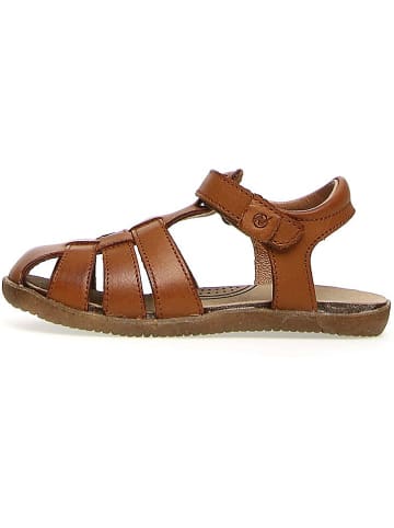 Naturino Leder-Halbsandalen "Scout" in Braun