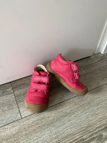 lamino Leder-Sneakers in Pink