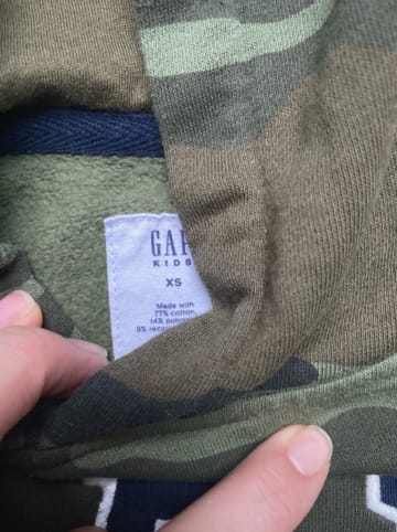 GAP Hoodie in Khaki