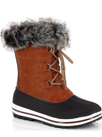 Kimberfeel Winterboots "Elisa" in Cognac