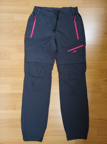 cmp Zipp-Off-Funktionshose in Anthrazit