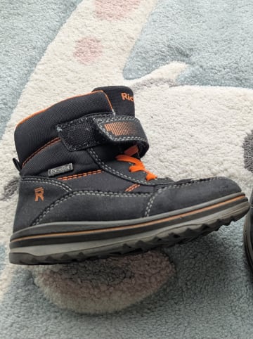Richter Shoes Winterboots in Schwarz/ Orange
