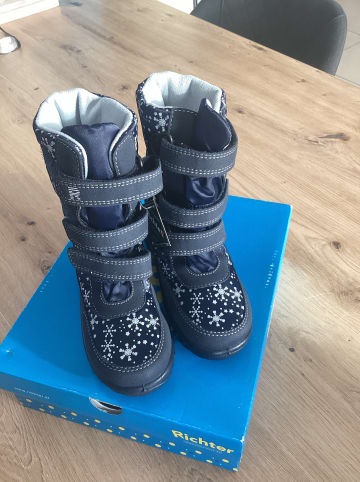 Richter Shoes Winterstiefel in Dunkelblau