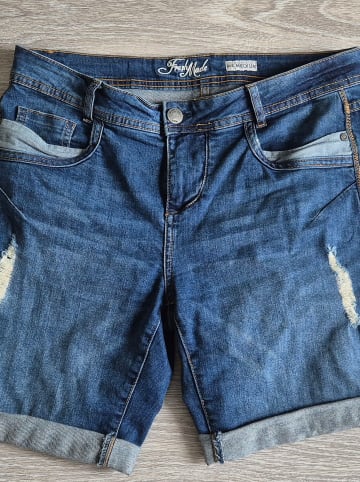 Sublevel Jeans-Bermudas "Fresh Made" in Dunkelblau