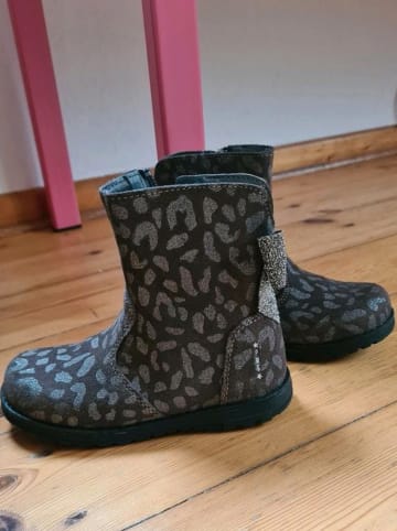 Primigi Leder-Boots in Grau