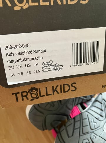 Trollkids Sandalen "Oslofjord" in Pink