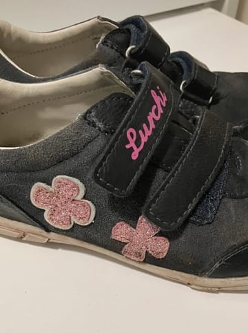 Lurchi Leder-Sneakers "Tullu" in Dunkelblau