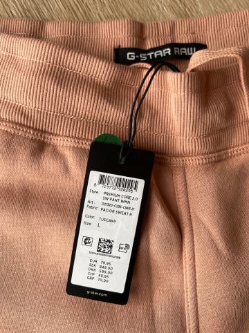 G-Star Sweathose in Apricot