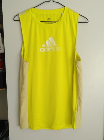 adidas Trainingstop "Activated Tech" in Gelb