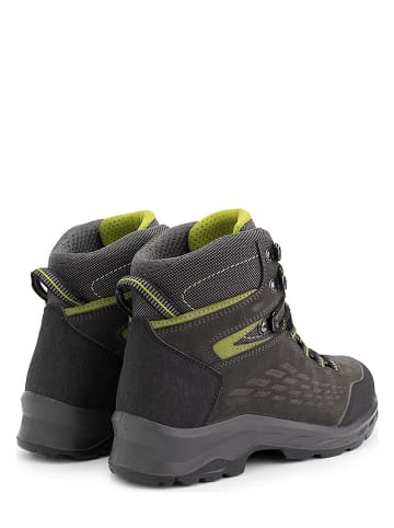 Travelin` Leder-Wanderboots "Aborg" in Braun/ Grau