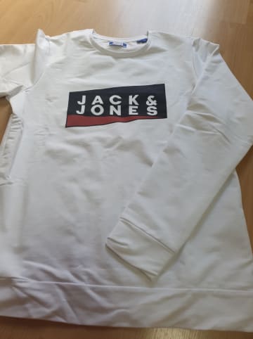 JACK & JONES Junior Sweatshirt in Weiß
