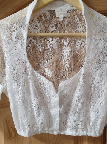 Halali by Astrid Söll Dirndlbluse in Creme