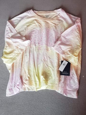 GAP Shirt in Rosa/ Gelb