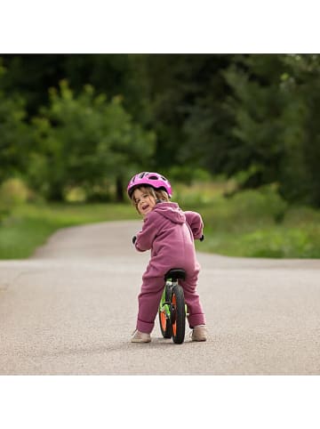 Hoppediz Overall Fleece-Overall mit Umschlagbündchen in beere