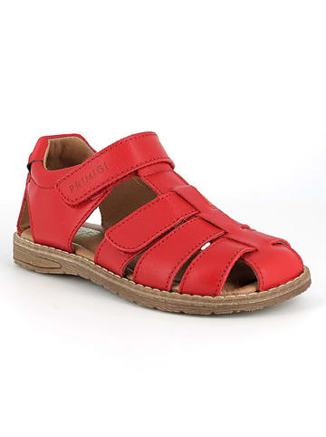 Primigi Leder-Halbsandalen in Rot