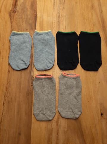 Skechers 6er-Set: Socken in Grau/ Hellblau/ Dunkelblau