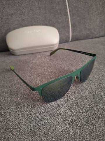 Calvin Klein Damen-Sonnenbrille "CK2141S" in Grün
