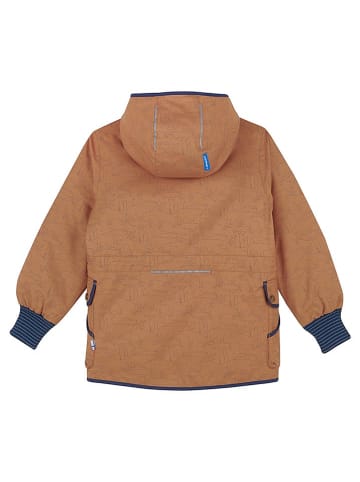 finkid Zip-in-Winterjacke "Kamu Ice" in Hellbraun