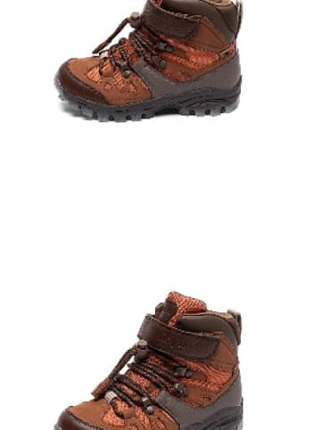 bisgaard Winterboots "River tex" in Braun/ Orange