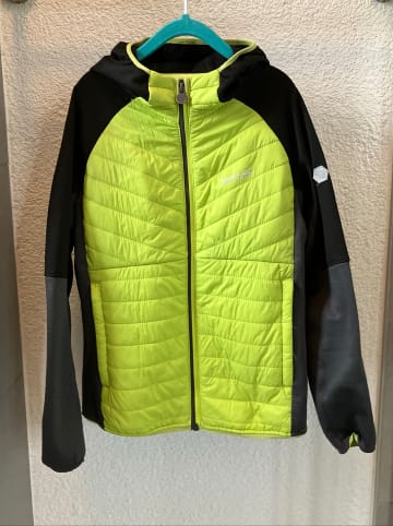 Regatta Hybridjacke "Kielder Hybrid VI" in Neongrün/ Grau