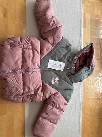 name it Winterjacke "Maren" in Rosa/ Grau