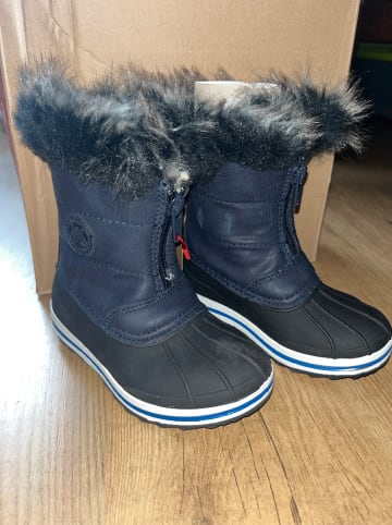 Kimberfeel Winterstiefel in Dunkelblau/ Schwarz