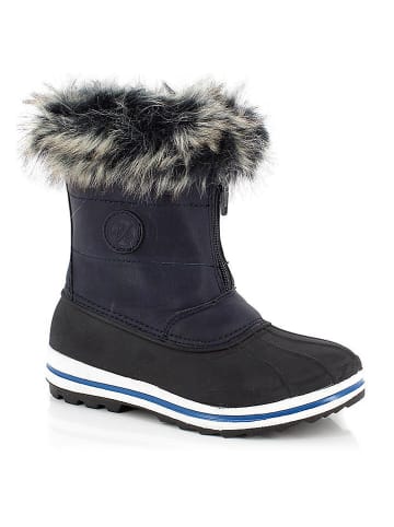 Kimberfeel Winterstiefel in Dunkelblau/ Schwarz