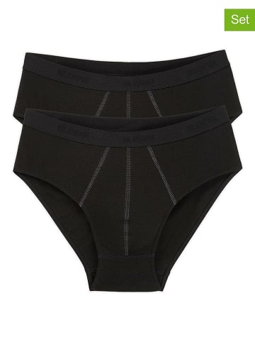 Sloggi 2er-Set: Slips in Schwarz