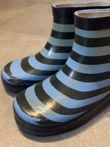 Playshoes Gummistiefel in Dunkelblau/ Blau