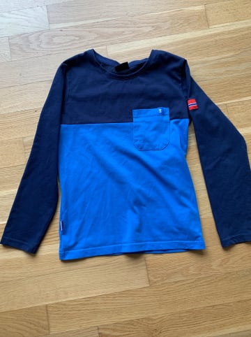Trollkids Funktionsshirt "Bergen" in Blau/ Dunkelblau