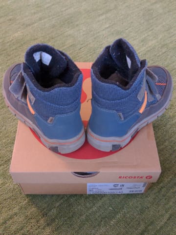 Ricosta Boots "Gabris" in Blau/ Grau