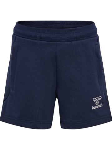 Hummel Shorts Hmlmove Grid Cotton Shorts Kids in MARINE