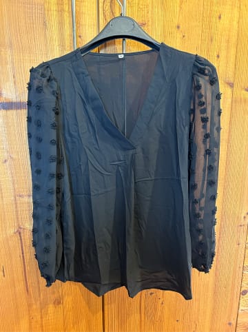 Tina Bluse in Schwarz