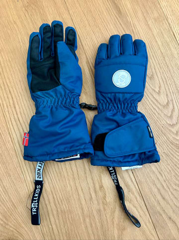 Trollkids Funktions-Handschuhe "Narvik" in Dunkelblau