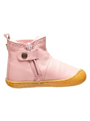 BO-BELL Leder-Chelsea-Boots in Rosa