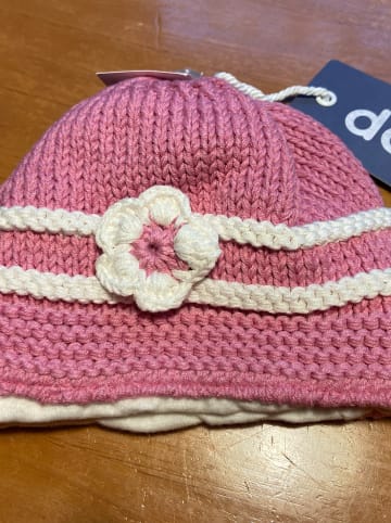 Döll Strickmütze in Rosa