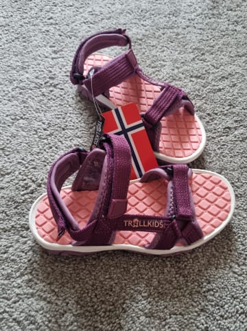 Trollkids Sandalen "Oslofjord" in Lila
