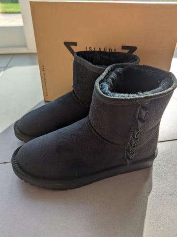 ISLAND BOOT Winterboots "Reine" in Schwarz