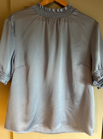 Vila Shirt "Blume" in Hellblau