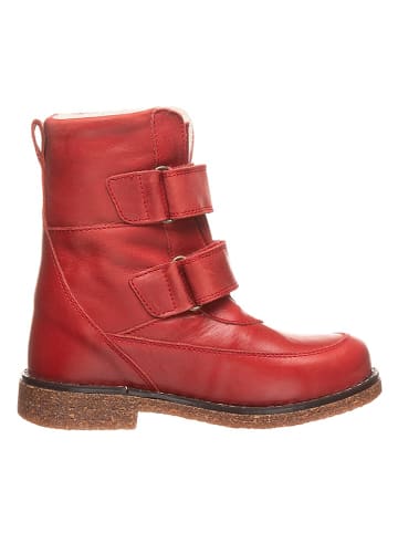 BO-BELL Leder-Boot in Rot