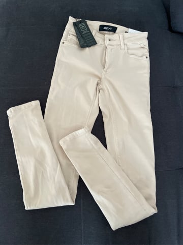 Replay Jeans "New Luz" - Slim fit - in Creme