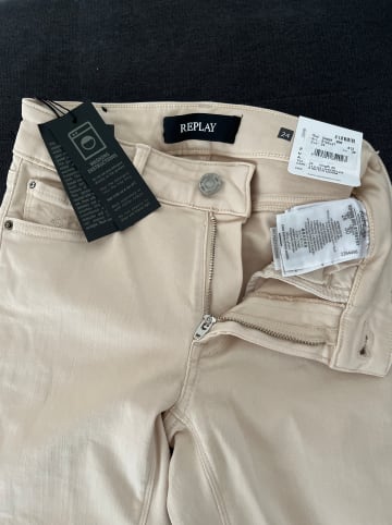 Replay Jeans "New Luz" - Slim fit - in Creme