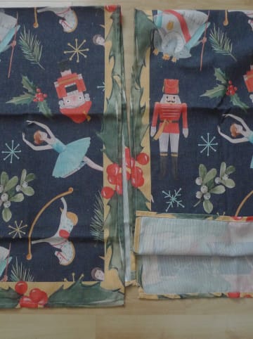 Tierra Bella 2er-Set: Tischläufer "Christmas Fairy Tale" in Bunt - (L)140 x (B)45 cm